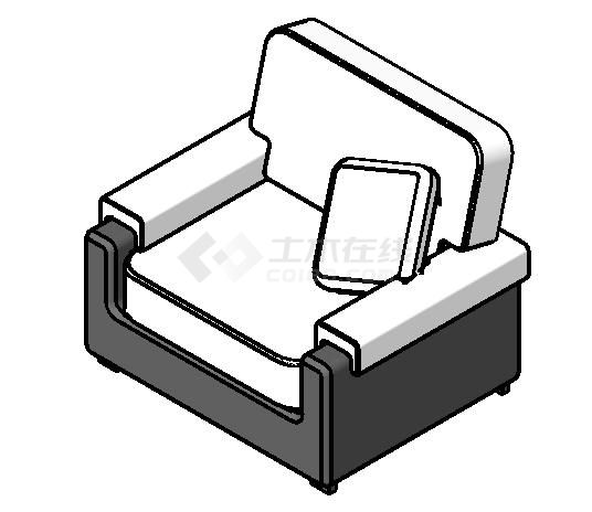家具-3D-沙发-单人沙发7