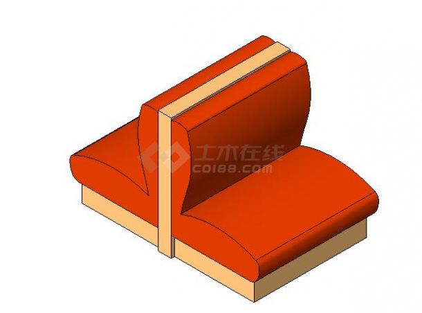 家具-3D-沙发-双面沙发