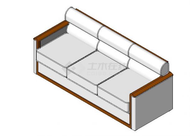 家具-3D-沙发-三人沙发2