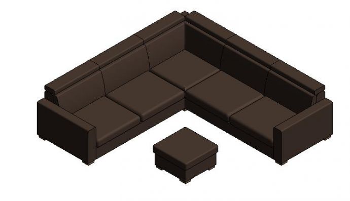 家具-3D-沙发-转角沙发_图1