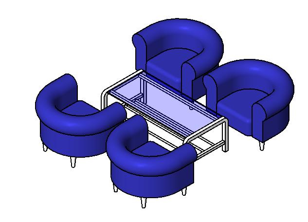家具-3D-沙发-组合沙发2_图1