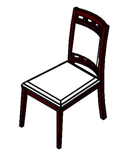 家具-3D-桌椅-椅子-餐椅 6