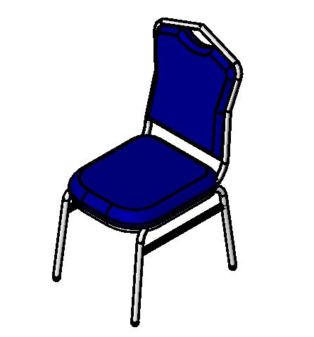 家具-3D-桌椅-椅子-餐椅 4_图1