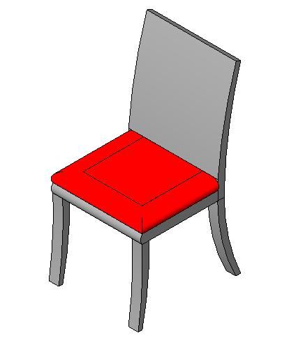 家具-3D-桌椅-椅子-餐椅 10