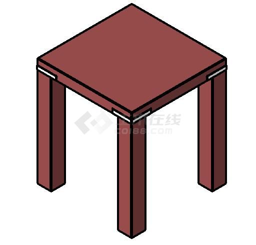 家具-3D-桌椅-桌子-边桌1