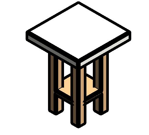 家具-3D-桌椅-桌子-边桌2