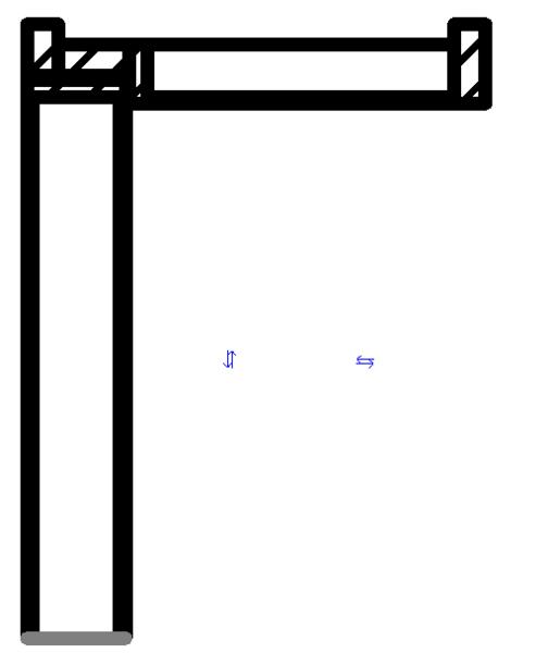 详图项目-Div02-门和窗-专用门-门夹剖面图_图1
