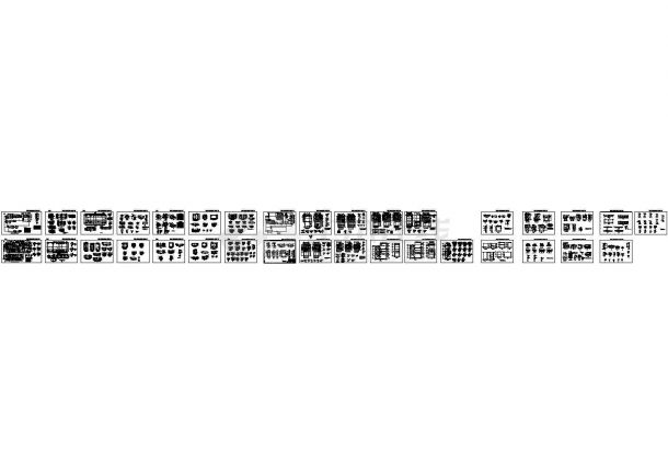 工业设备基础设计施工图（锅炉、管廊、钢框架、桁架）-图一