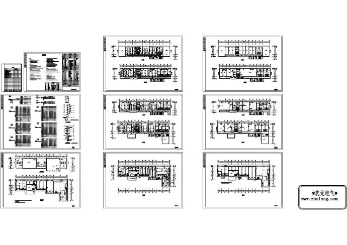 某3080㎡地上五层办公楼电气施工图纸（三级负荷）（含设计说明）_图1