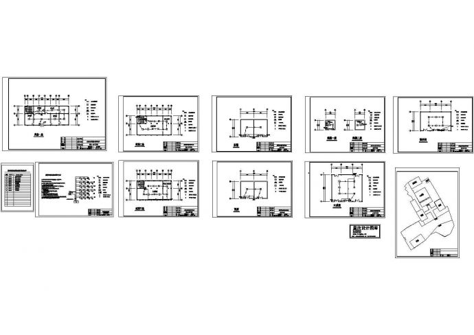 某博物馆建筑消防报警系统方案设计施工CAD图纸_图1