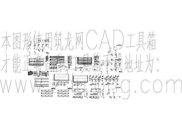 某带吊车钢结构厂房结构cad详细设计施工图-图一