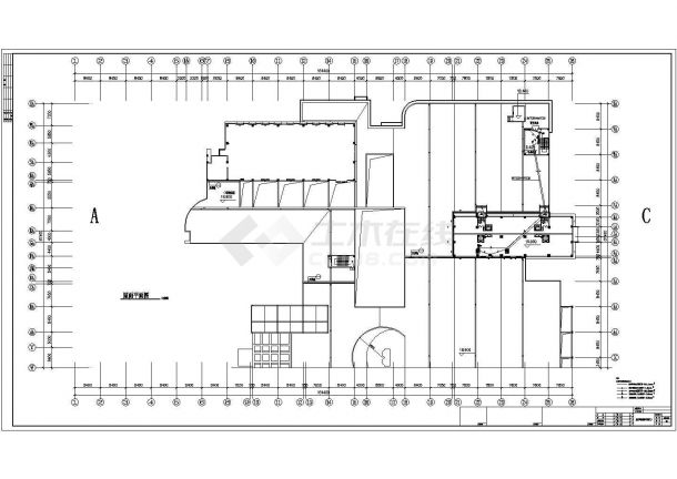 某商场消防报警2~4层CAD大样详细完整节点图-图一