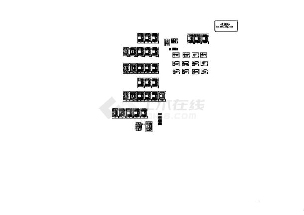 某洁净厂房暖通空调工程设计CAD施工图-图一