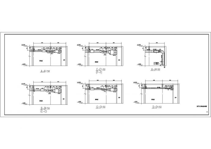 高层医院病房大楼暖通空调全套系统设计CAD施工图_图1