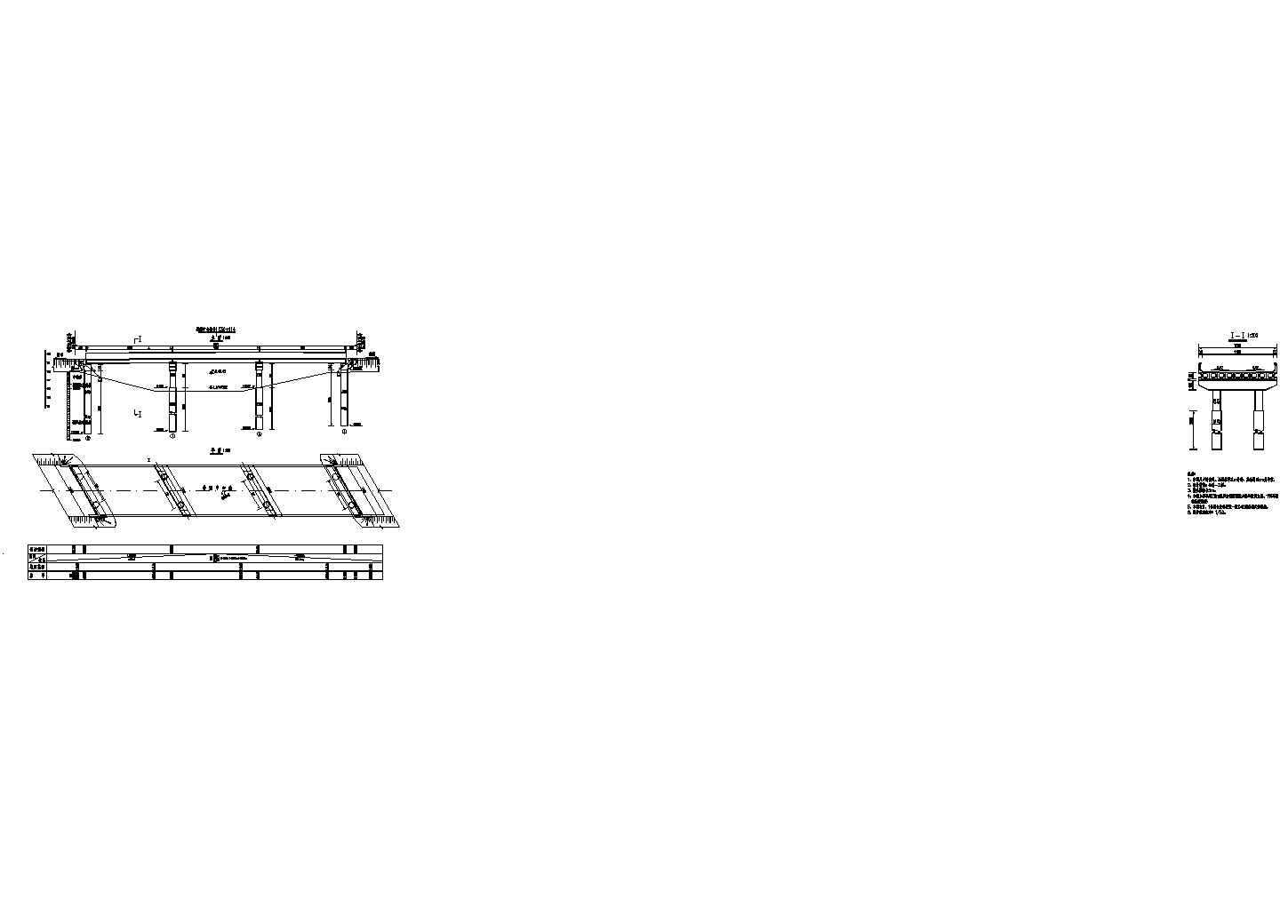 20m预应力空心板简支梁桥型布置节点详图设计