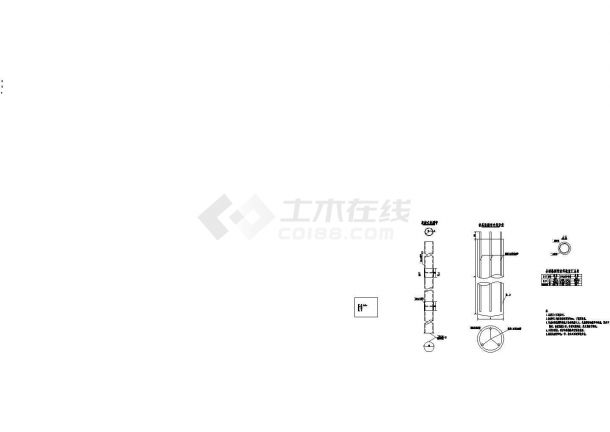 互通主线高架桥桩基声测管构造节点详图设计-图一