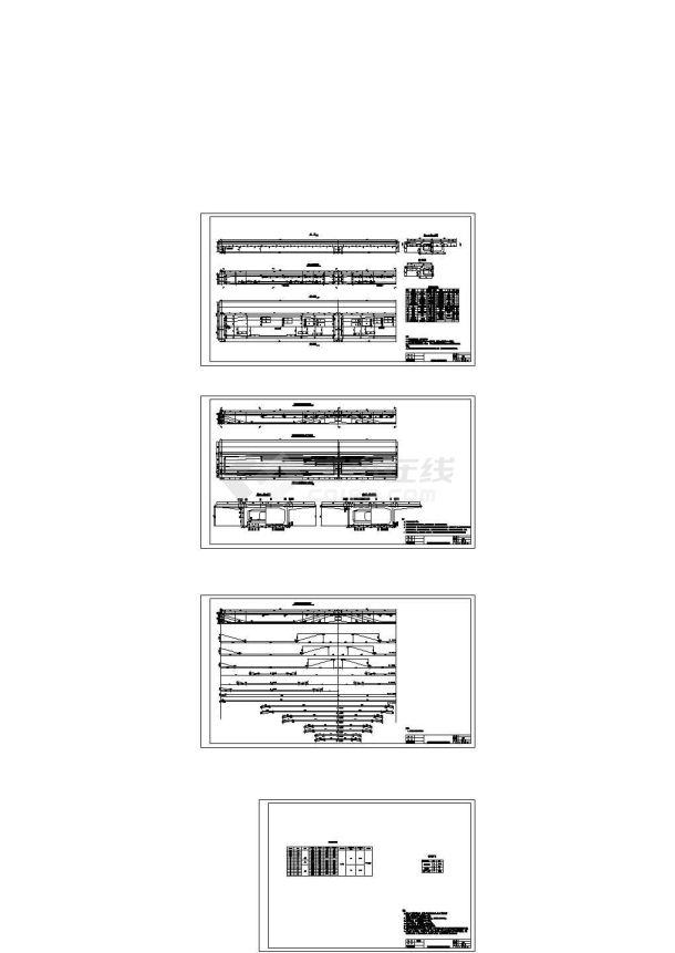 (32+32+32)m双线连续梁预应力钢索布置节点详图设计-图一
