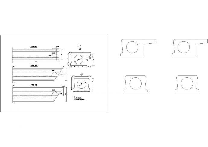 16m空心板一般构造节点详图设计_图1