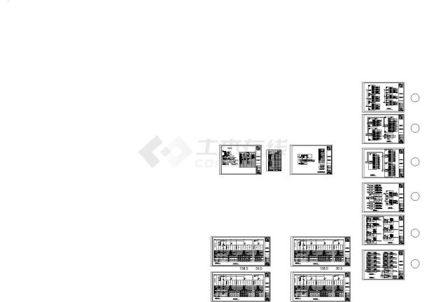 某地下停车场电气照明设计图（cad,18张）-图一