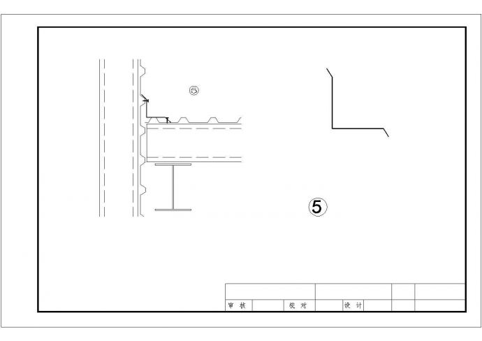 阳角包边板节点CAD平面布置参考图_图1