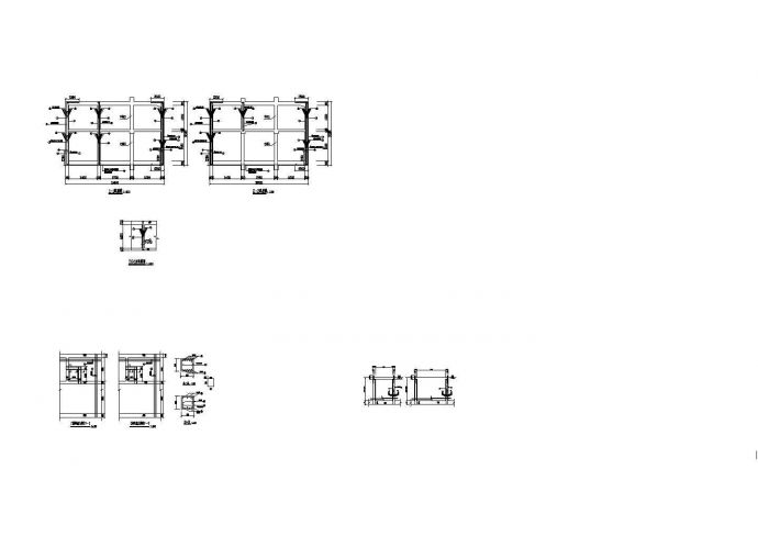 南京某地铁站附属结构cad详细设计图纸_图1