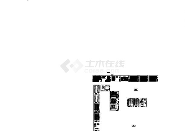 [上海]二十八层办公大厦暖通全套施工cad图，共十九张-图一