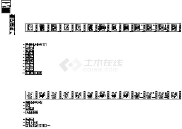 【上海】某地东南亚风格施工图（含效果图，样板房装饰工程材料设计说明）-图二