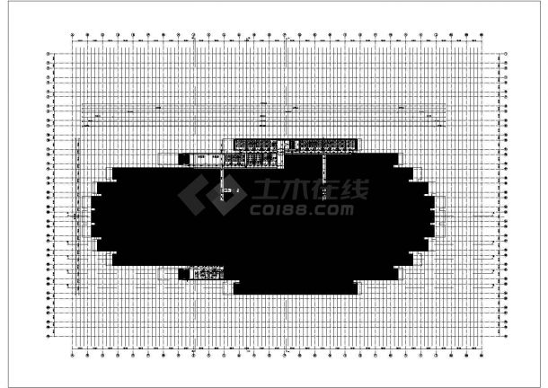 重庆某大剧院CAD完整节点构造设计图纸-图一