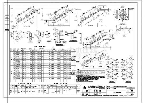 某广东广州市番禺区厂房结构CAD设计构造完整详细图-图一