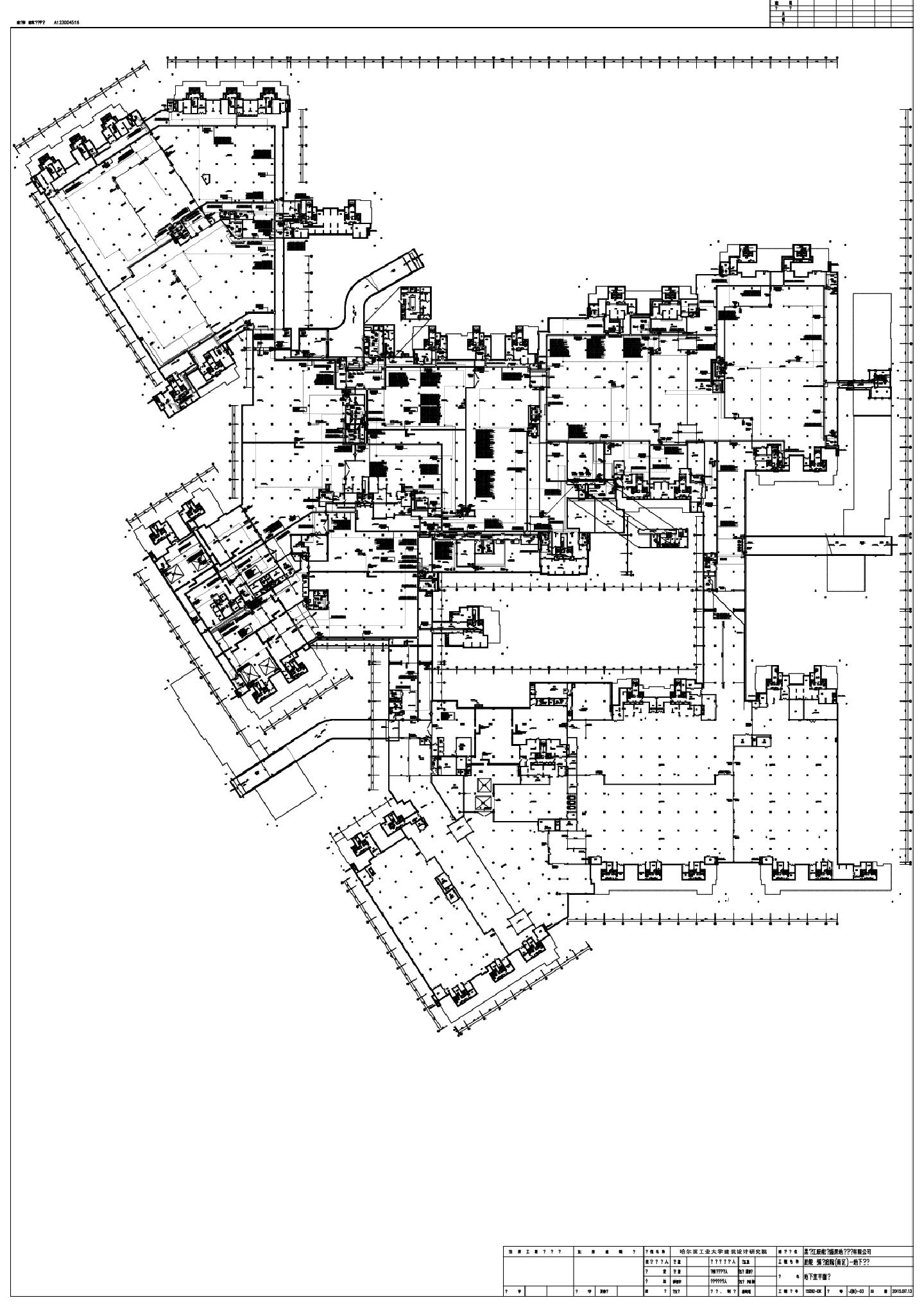 辰能溪树（南区）地下车库电气工程图