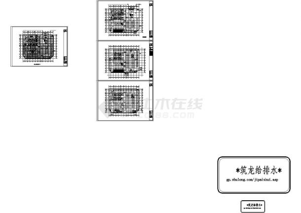 [深圳]五十二层超高层办公大厦给排水全套图纸-图二