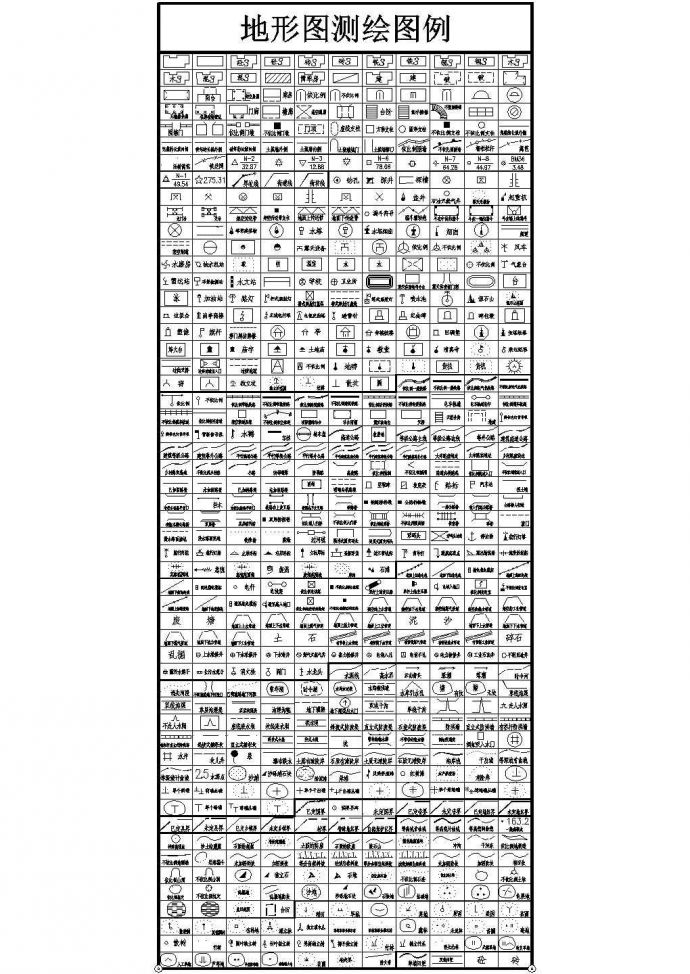 191008测绘院地形图图例图库_图1