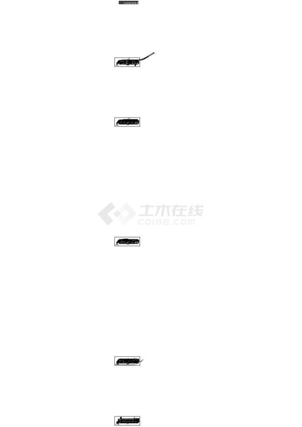 上海某商业步行街空调通风排烟设计cad施工图（某甲级设计院设计）-图一