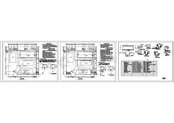 厂房电气照明施工CAD图纸-图二