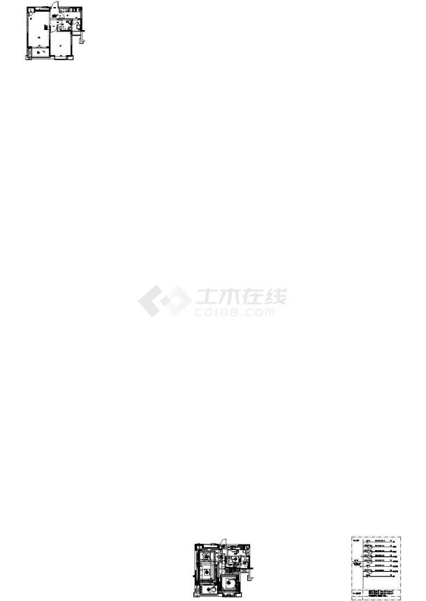 [上海]精装房水电施工图纸（含效果图）-图二