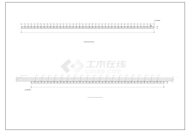 某银行门头招牌图纸建筑图及结构图-图二