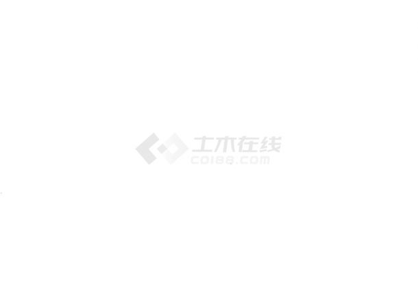 [施工图][北京]地上单层钢筋混凝土排架结构工业厂房结构施工图-图一
