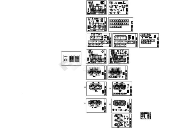 [济南]11层剪力墙结构住宅楼结构施工图，含结构设计说明-图一