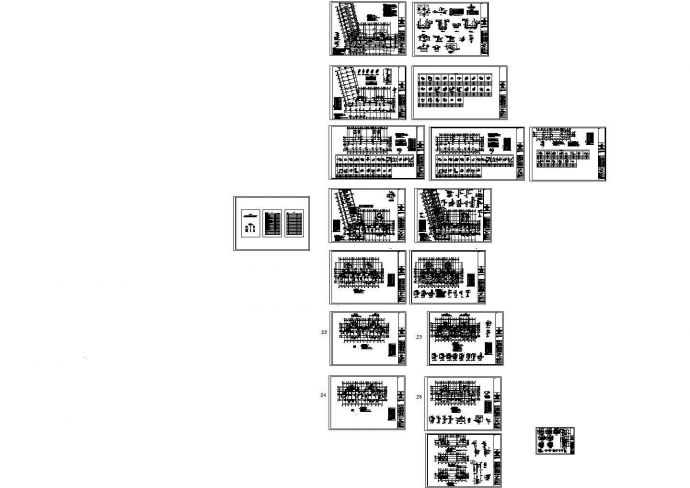 [济南]11层剪力墙结构住宅楼结构施工图，含结构设计说明_图1