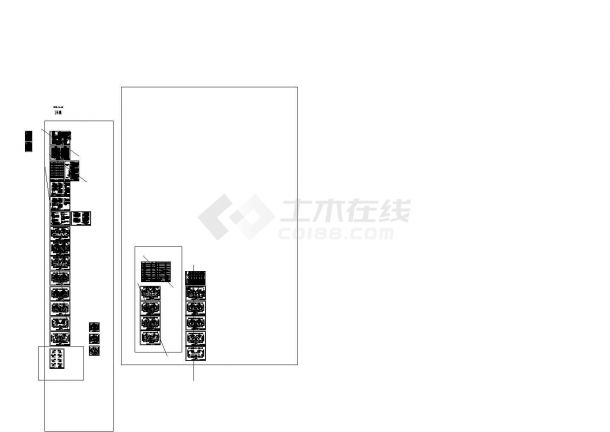 辽宁省大连市某小区3栋住宅及配套地下室全套电气设计cad施工图（含设计说明，含强电弱电设计）-图一