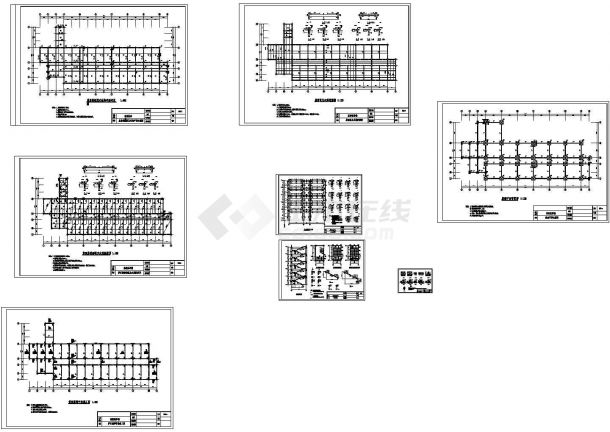 5层高校教学楼毕业设计（计算书、部分结构图）-图一