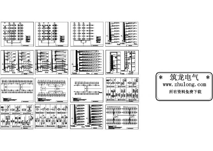 高层住宅小区有线电视及电话系统图_图1