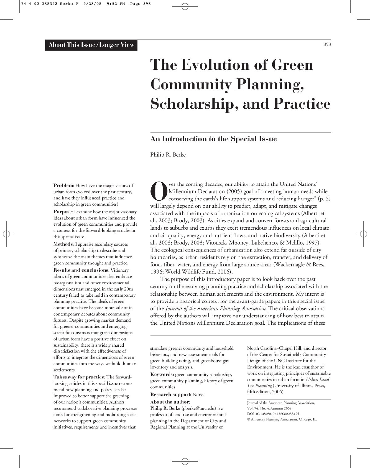 The Evolution of Green Community Pl-图一