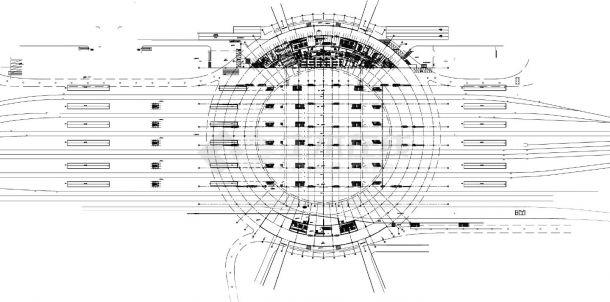 主站屋0.00米标高（14～17）暖通施工CAD图.dwg-图一