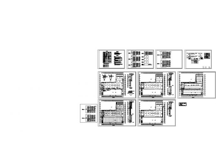 印刷厂车间电气设计CAD图纸_图1
