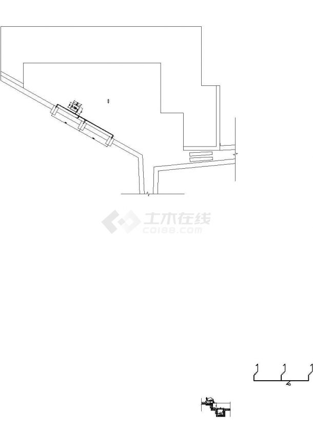 北新椒街景观雕塑鱼喷泉水景设计施工cad图，共三张-图一