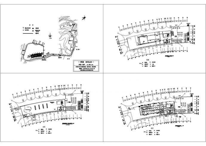 某现代展览馆消防竣工系统设计方案完整施工CAD图纸_图1