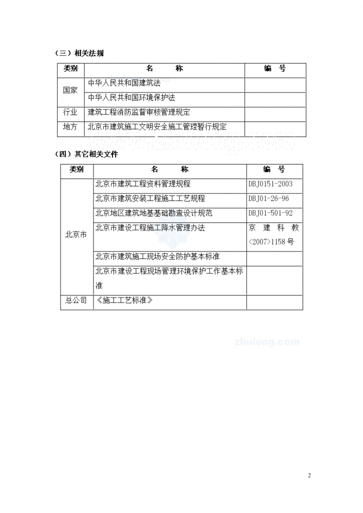 [北京]20米深基坑土钉墙加桩锚支护施工组织设计（安全文明样板工程 含计算书）-图二