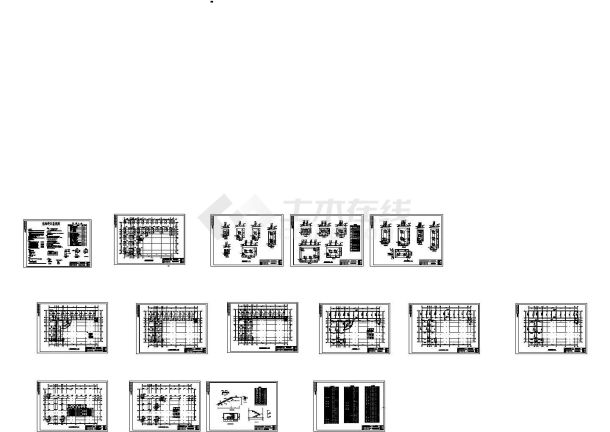 4019平米，四层框架中学教学楼毕业设计（计算书、建筑、结构图）-图二