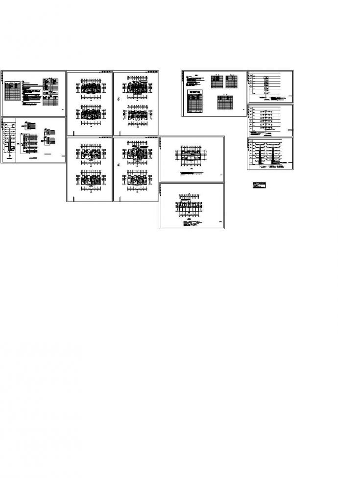某住宅楼强弱电设计施工CAD全套图纸_图1